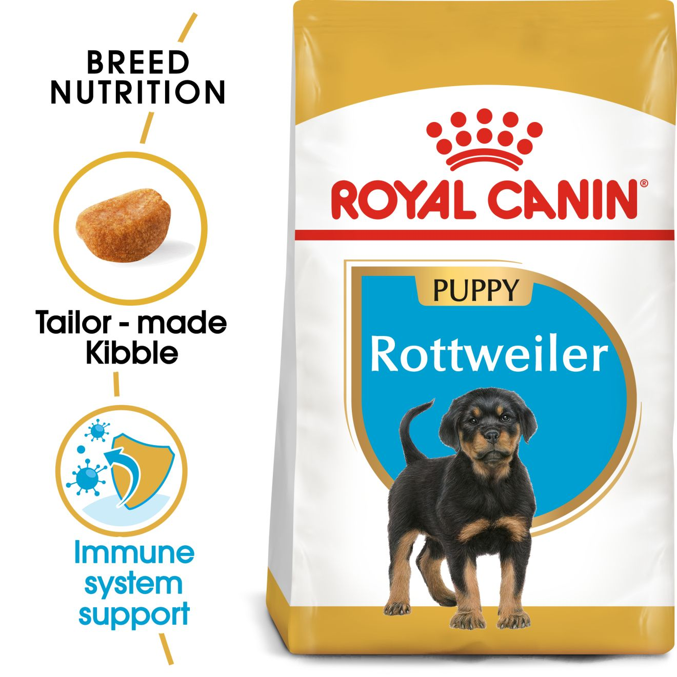 Breed Health Nutrition Rottweiller Puppy 12 KG