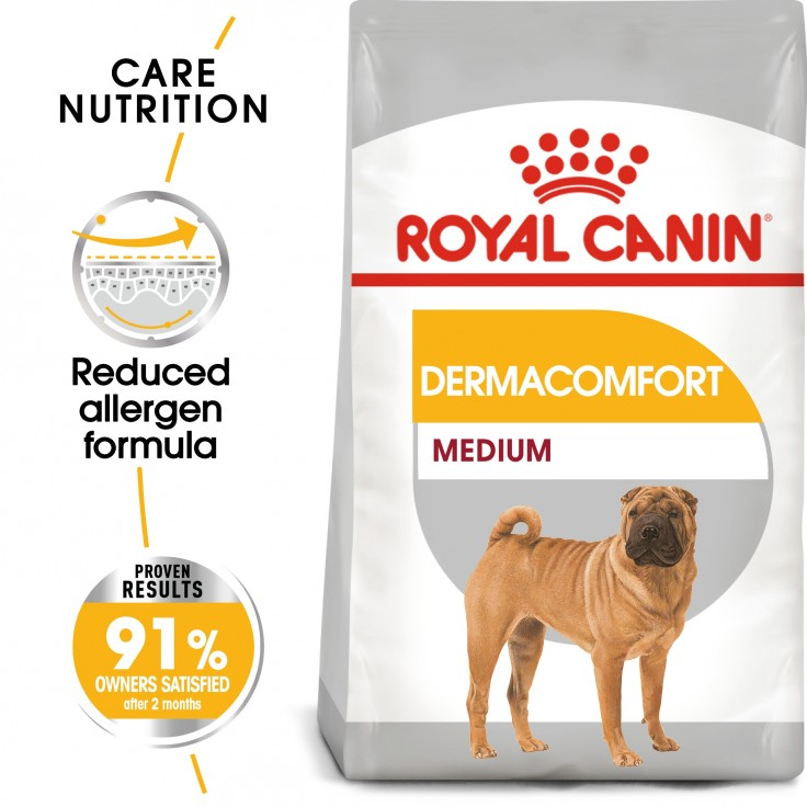 Royal Canin, Medium Dermacomfort 12 KG, Canine Care Nutrition