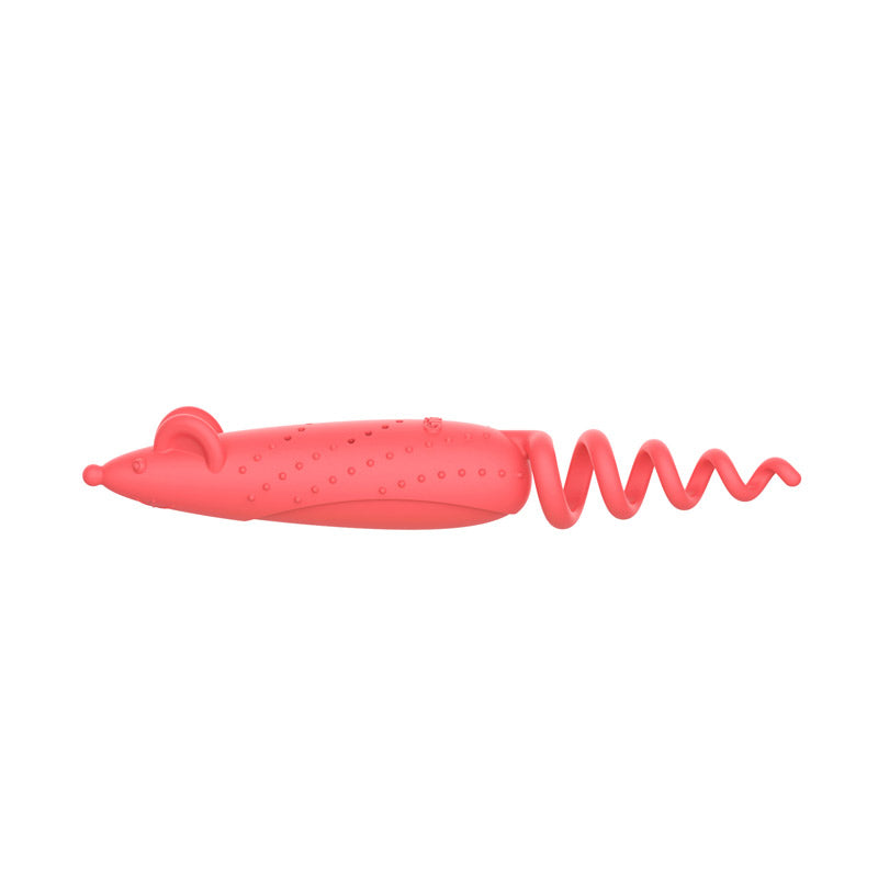 Gigwi Roll Tailed Mouse,Pink