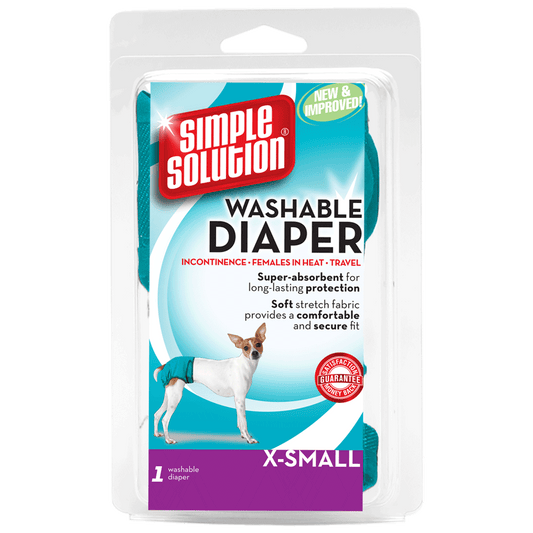 Simple Solution Washable Female Dog Diaper, XS