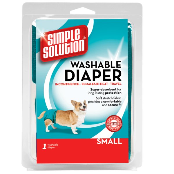 Simple Solution Washable Female Dog Diaper, XS