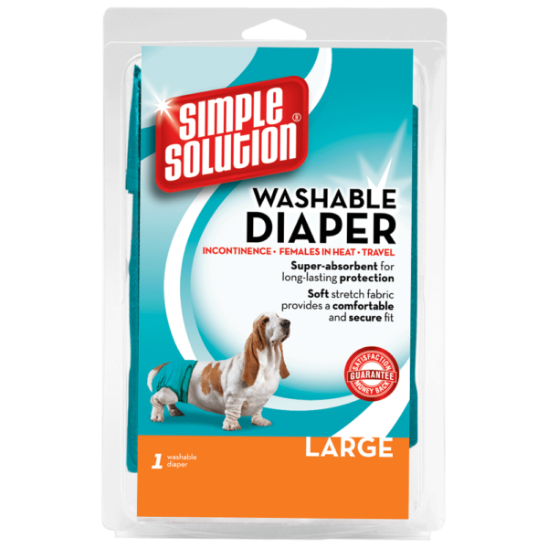 Simple Solution Washable Female Dog Diaper, XS