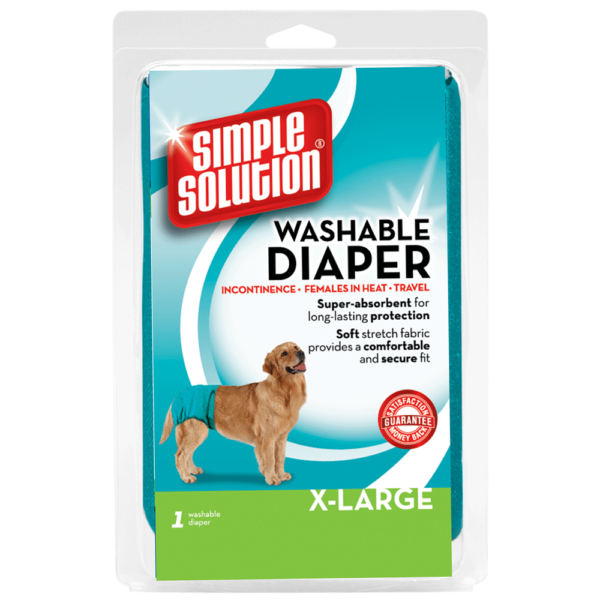 Simple Solution Washable Female Dog Diaper, XS