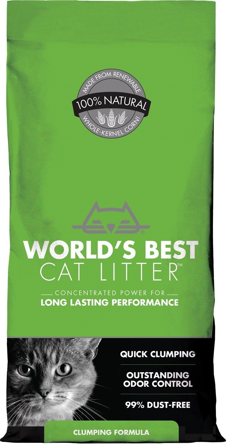 World's Best Cat Litter Clumping, 8 lbs