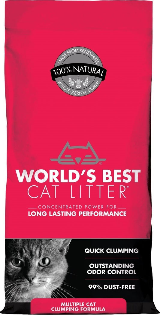 World's Best Cat Litter Multiple Cat Clumping, 8 lb