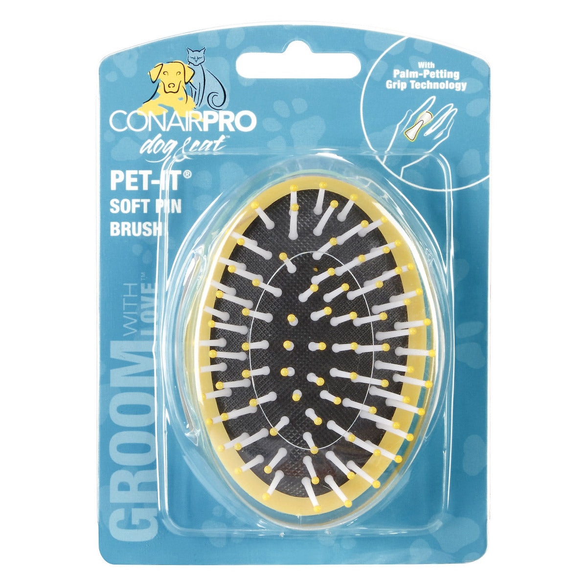 ConairPRO Dog & Cat Pet-It Soft Pin brush