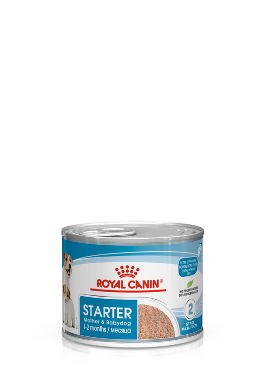 Royal Canin, Starter Mousse (WET FOOD - Cans), Canine Health Nutrition