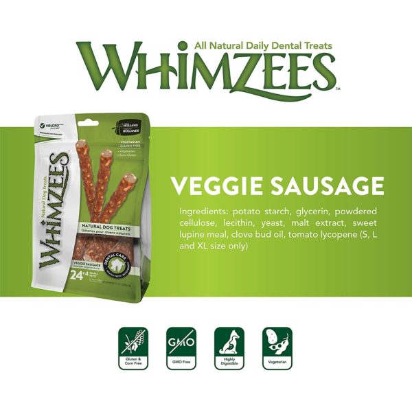 Veggie Sausage Small 24+4 pcs