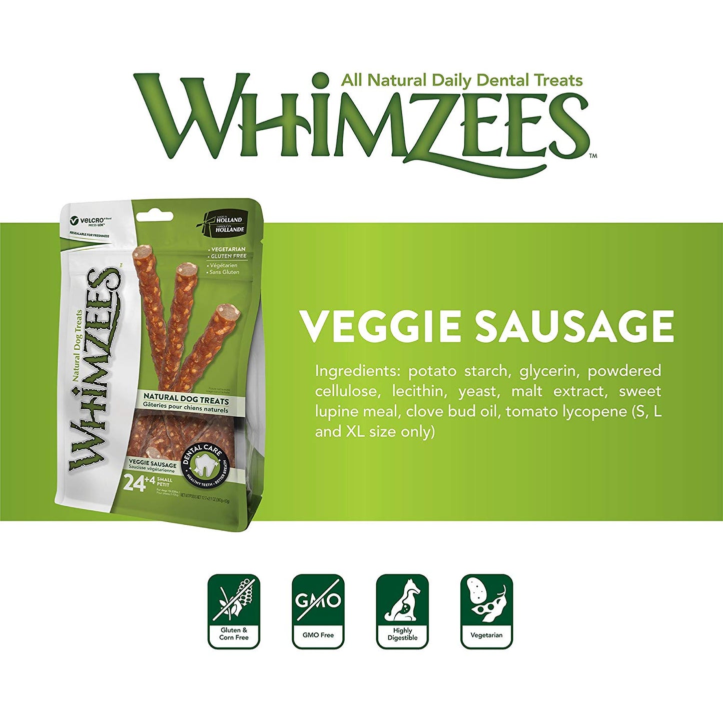 Veggie Sausage Large 6+1 pcs