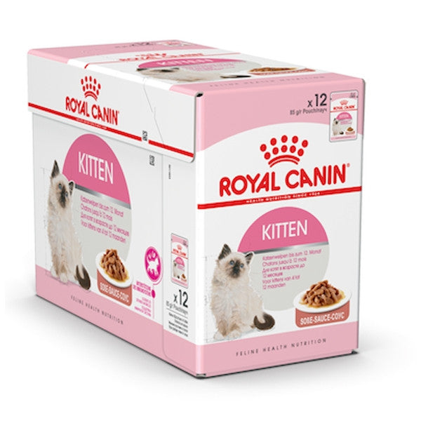 Royal Canin, Feline Health Nutrition Kitten Gravy (WET FOOD - Pouches)