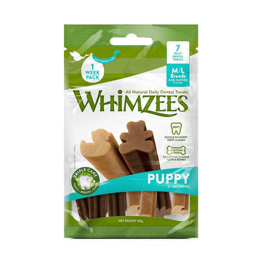 Whimzees Puppy Stix M/L (7 Pcs)