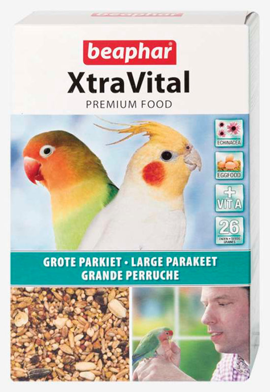 XTRAVITAL Large Parakeet 1kg (NEW FORMULA)