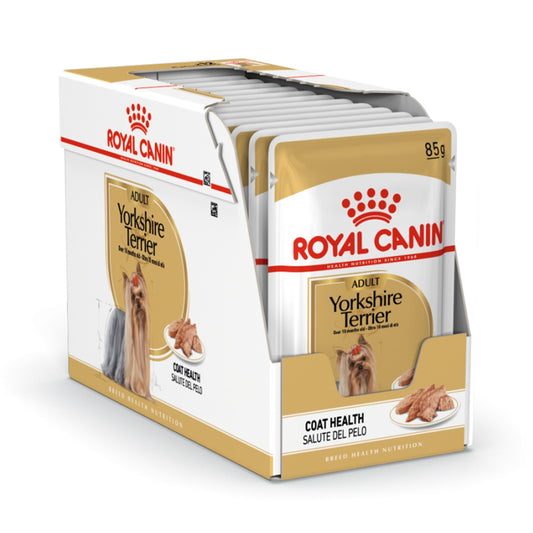 Royal Canin, Yorkshire Adult (WET FOOD - Pouches), Breed Health Nutrition