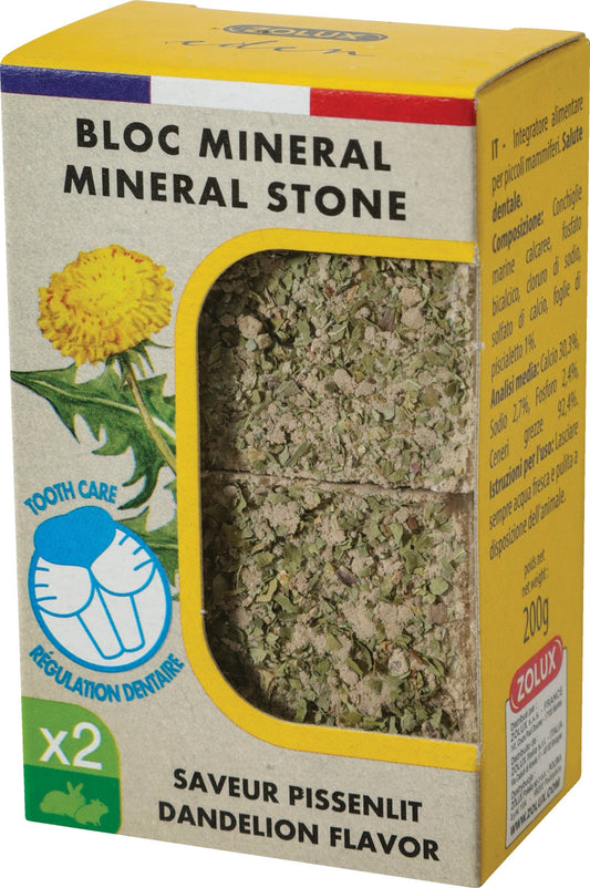 BLOC MINERAL STONE DANDELION FLAVOR X2 200GR